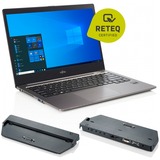Fujitsu LIFEBOOOK U904 Generalüberholt, Notebook schwarz, Windows 10 Pro 64-Bit, 35.6 cm (14 Zoll), 256 GB SSD