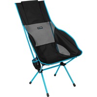 Helinox Camping-Stuhl Savanna Chair 11141 schwarz/blau, Black