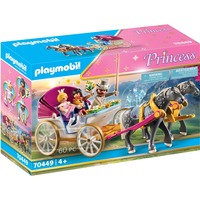 PLAYMOBIL 70449 Princess Romantische Pferdekutsche, Konstruktionsspielzeug 