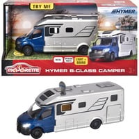 Majorette Hymer B-Klasse Camper, Spielfahrzeug silber/blau