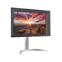 LG 27UP85NP-W, LED-Monitor 68.4 cm (27 Zoll), silber/schwarz, UltraHD/4K, IPS, HDR, USB-C