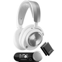 SteelSeries Arctis Nova Pro Wireless P, Gaming-Headset weiß, ANC, USB-C, Klinke