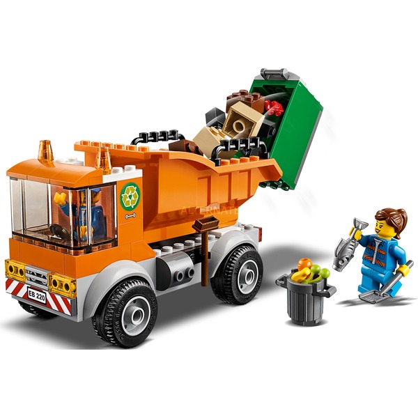 LEGO 60220 City Müllabfuhr, Konstruktionsspielzeug 